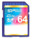 Карта памяти SD 64Gb Silicon Power SDXC CLASS 10 UHS-I Elite ( 50/15 Mb/s)