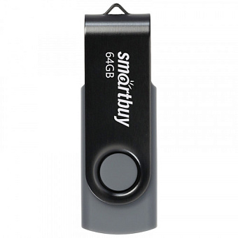 Флешка 64Gb SmartBuy Twist USB2.0 черный
