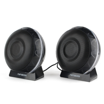 Акустическая система Гарнизон GSP-150 (2x3W, подсветка, питание USB) black