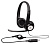 Наушники проводные Logitech H390 Headset USB 2.4м Black