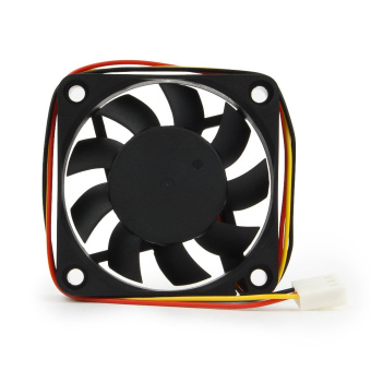 Вентилятор для корпуса 60mm Gembird D6015SM-3 (3pin, 60х60x15, 4000об/мин, 25дБ, провод 25cm)