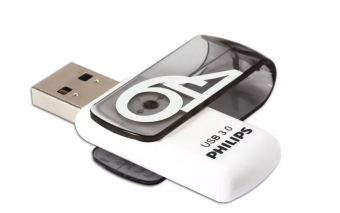 Флешка 64GB PHILIPS VIVID3.0 USB 3.0