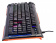 Клавиатура проводная Oklick 717G LED DEATH GAMER Rainbow Led черный