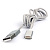 Кабель магнитный USB-A - без насадок, 1.0м, Cablexpert, магнитный, Серый