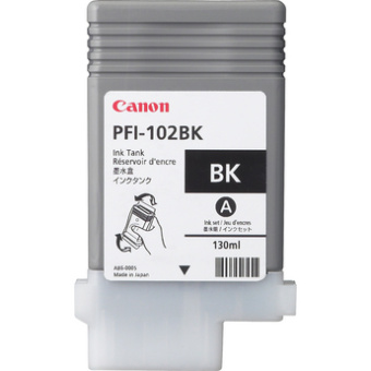 Картридж струйный Canon PFI-102BK для IPF 500/600/700/750, чёрный