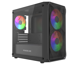 Корпус Powercase Mistral Micro A3B ARGB V2 mATX чёрный