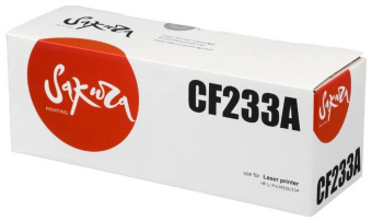 Картридж лазерный Sakura  SACF233A (CF233A) для HP LJ Pro M106, 134, черный