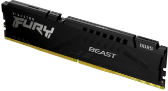 Модуль памяти DDR5 32Gb 5200MHz Kingston FURY Beast Black