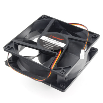 Вентилятор для корпуса 120mm Gembird D12038BM-3 (3-pin, 120x120x38mm, шариковый, провод 40 см)