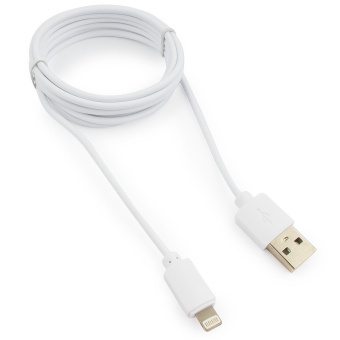 Кабель USB-A < - > Lightning, 1.8м, Гарнизон, белый