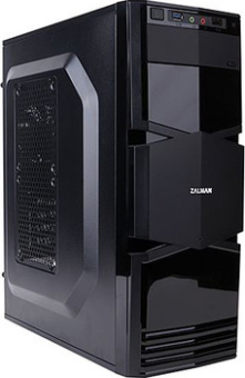Корпус Zalman T3 (Minitower, 189x428x364мм, mATX, без БП) Black