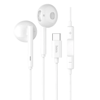 Наушники проводные HOCO L10, Type-C, белый