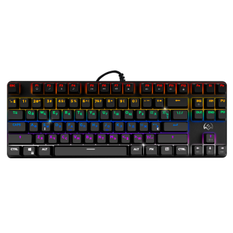 Клавиатура проводная SVEN KB-G9150 RGB Led 87-Keys Black