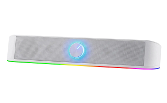 Саундбар Redragon Adiemus (6W, RGB, питание от USB) белый