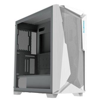 Корпус GIGABYTE C102W GB-C102G (MidTower, 2*USB3.0, без БП, mATX) White