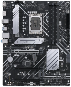 Материнская плата Socket-1700 ASUS PRIME B660-PLUS D4 (B660) 4*DDR4 2*PCI-Ex16 2*PCI-Ex1 M.2 HDMI DP VGA ATX