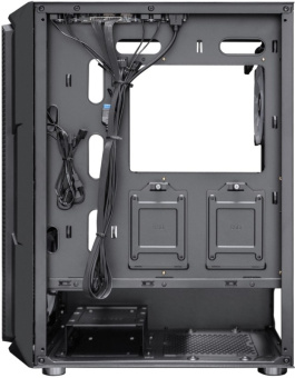 Корпус 1STPLAYER XF-BK-4F7 ARGB ATX чёрный