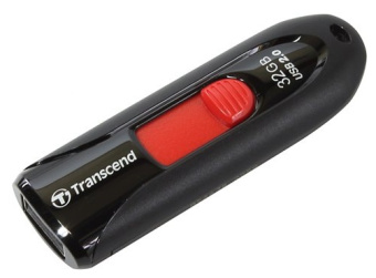 Флешка .32Gb Transcend JetFlash 590 USB черный