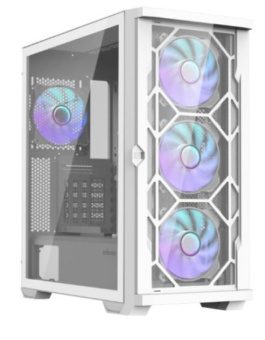 Корпус Zalman Z10 DUO USB-C ATX, белый