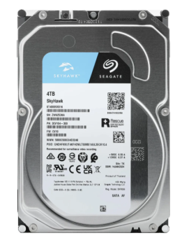 Жесткий диск SATA 4Tb Seagate Skyhawk 5400rpm 256Mb SATA-3