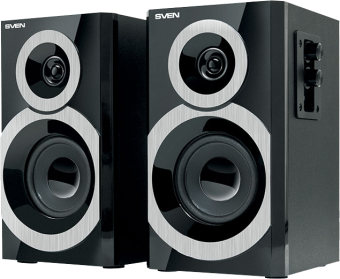 Акустическая система SVEN SPS-619 (2x10W, дерево) черный
