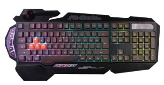 Клавиатура проводная A4Tech Bloody B314 Rainbow Led черный