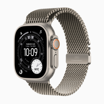 Смарт-часы Apple Watch Ultra 3 49mm Titanium Milanese Loop Natural