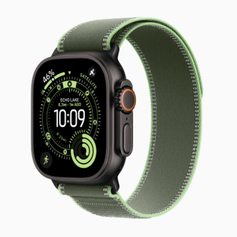 Смарт-часы Apple Watch Ultra 3 49mm Black Trail Loop Green/Neon (черный/неоновый)