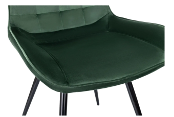 Кресло Бюрократ CH-K2 зеленый Holland 30 металл черный на ножках