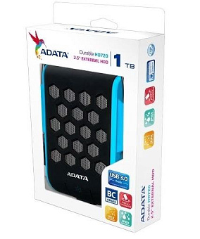 Внешний жесткий диск 1Tb ADATA HD720 2.5" USB3.1 синий