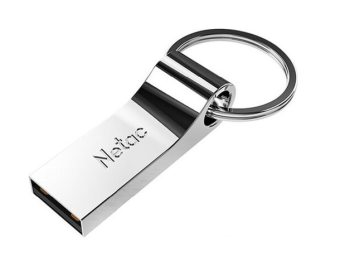 Флешка . 4Gb Netac U275 USB2.0, с кольцом, металлическая
