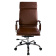 Кресло Бюрократ CH-993 (эко.кожа, мех. качания, крест. металл хром, до 120 кг) Коричневый
