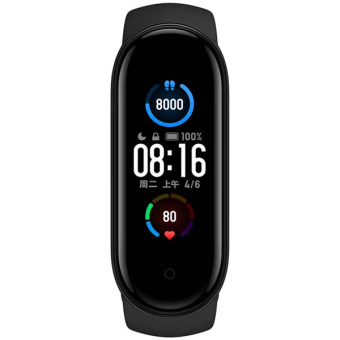 Фитнес-браслет Xiaomi Mi Smart Band 5 Black (черный)