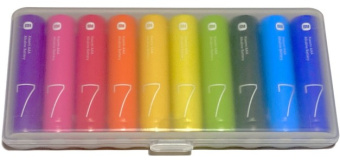 Элемент питания AAA, 1.5V, 10шт, Xiaomi Rainbow Batteries