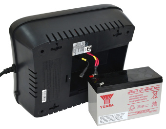 ИБП Powercom Spider  SPD-750U LCD 750ВА (LCD-дисп,8 х Euro розеток: 4 с резервным пит., 4 с фильтрац