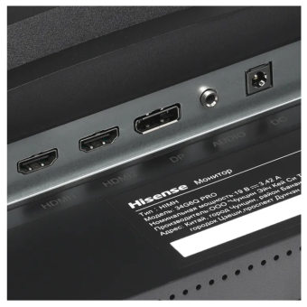 Монитор 34" Hisense 34G6Q PRO (VA 3440x1440 240Hz DP) серый