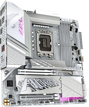 Материнская плата Socket-1851 Gigabyte Z890M AORUS ELITE WIFI7 ICE (Z890) 4*DDR5 DP USB-C mATX