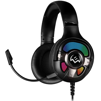 Наушники проводные SVEN AP-U1100M 7.1 RGB USB черный