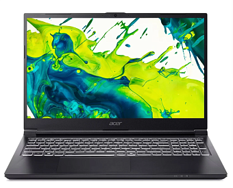 Ноутбук Acer Aspire 7 A715-59G-51DK i5 13420H/16Gb/512 SSD/RTX3050-6G/15.6"FHD/DOS/черный