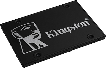 Накопитель SSD SATA 1Tb Kingston KC600 (3D TLC, 550/520 Мбайт/сек, 600 TBW)