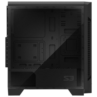 Корпус Zalman S3 (Miditower, 189x451x412мм, ATX, без БП) Black