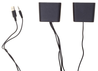 Акустическая система OKLICK OK-331 (2х3W, питание от USB) черный