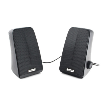 Акустическая система Gembird SPK-505 (10Вт, регулятор громкости, USB-питание) Black