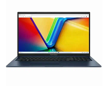 Ноутбук ASUS VivoBook X1704VA-AU639 i3 1315U/8G/512 SSD/Intel UHD/17.3"FHD/DOS/Blue