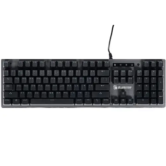 Клавиатура проводная A4Tech Bloody B760 (механическая, подсветка, усиленный пробел) серый