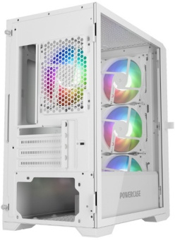 Корпус Powercase ByteFlow Micro mATX белый