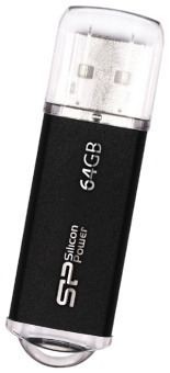 Флешка 64Gb Silicon Power ULTIMA II-I USB Black