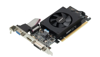 Видеокарта 2Gb Gigabyte GT 710 (GT710) GDDR3 64bit DVI HDMI VGA