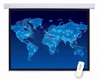 Экран для проектора Cactus 127x127см Motoscreen CS-PSM-127X127 1:1 настенно-потолочный рулонный белый (моторизованный пр