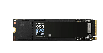 Накопитель SSD M.2 4Tb Samsung 990 EVO Plus (PCI-E 4.0 x4, 7250/6300 Мбайт/сек)